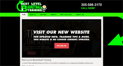 Desktop Screenshot of nextlevelbasketballfl.com